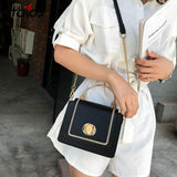 Leather Mini Crossbody Bag Women's Summer Messenger Shoulder Travel Handbag