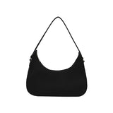 Solid Shoulder Bags Casual Women Underarm Bag Travel Armpit Shopping Pouch