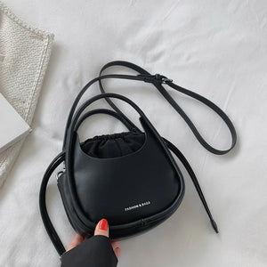 Small PU Leather Shoulder Bag Crossbody Handbag Women's Purse