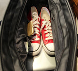 Men's Business Travel Bag Solid Handbag Duffle Short Journey Computer Bag