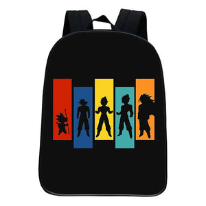 Son Goku Backpack Men's School Bag Anime Travel Backpack Kakarotto Bookbag