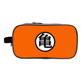 Goku Double Zipper Pen Case School Anime Figure Stationery Bag