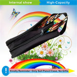 Son Goku Double Zipper Pencil Case Wallet Pen Bag Anime Stationery Bag