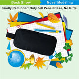 Son Goku Double Zipper Pencil Case Wallet Pen Bag Anime Stationery Bag