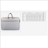 Soomile Laptop Bag 12-15.6 Inch Briefcase Handbag Multi-function Anti Water