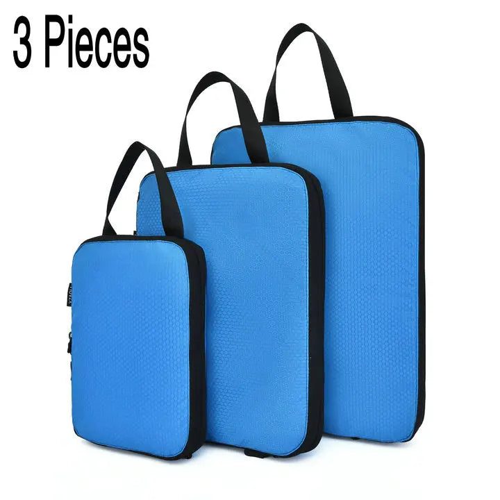Compression Packing Cubes Nylon Travel Bag