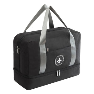Travel Shoe Bag Overnight Portable Organizer Handbag Wet Dry Separation
