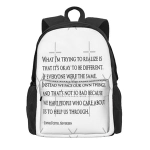 Sophie Zipper Backpacks for Men and Women