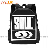 Soul Records Funk Motown Vinyl LP Beats MPC Backpack Large Capacity