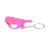 Lost Key Finder Locator Keychain LED Light Torch Whistle Portable Keychain