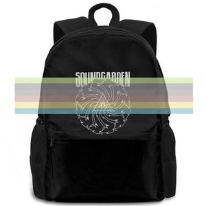 Soundgarden BadMotorFinger Rock Band Grunge Arrival Backpack