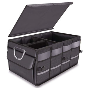 Vehicle-Mounted Large Capacity Storage Basket Folding Portable Box
