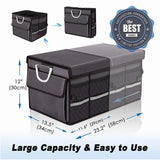 Vehicle-Mounted Large Capacity Storage Basket Folding Portable Box