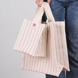 South Korea Waterproof Embroidery Stripe Single Shoulder Bag