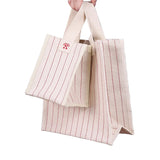 South Korea Waterproof Embroidery Stripe Single Shoulder Bag