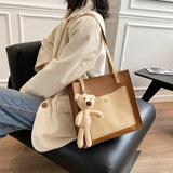 Korean Big Bag Female 2021 New Texture Tote Harajuku