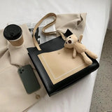 Korean Big Bag Female 2021 New Texture Tote Harajuku