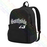 South Side 13 Jersey Cholo Chicano Latino Large Capacity Backpack