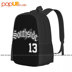 South Side 13 Jersey Cholo Lowrider Backpack Large Capacity Gymnast Bag