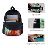 Space 2 Backpacks Men's Backpacks Bags For Women Summer Anime Backpack