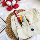 Space Canvas Girl Shoulder Messenger Bags School Totes Casual Satchels