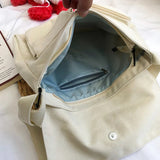 Space Canvas Girl Shoulder Messenger Bags School Totes Casual Satchels