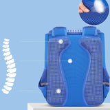 Space Cartoon Kids School Bag Lightweight Waterproof