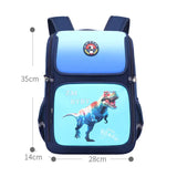 Space Cartoon Kids School Bag Lightweight Waterproof