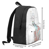 Space Cat On Planet Yarn Ball Backpacks Men's Backpacks Bags For Women