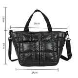 Space Cotton Pad Shoulder Bags Nylon Tote Bag Crossbody Bag