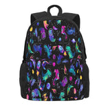 Space Dinosaur Astronauts Watercolor Backpacks Men Women