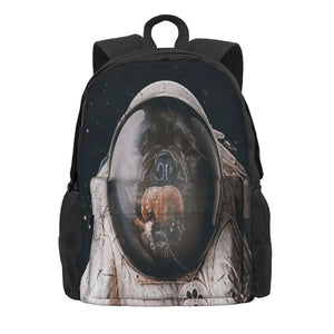 Space Dog Backpacks Men's Backpacks Bags For Women Vintage