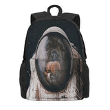 Space Dog Backpacks Men's Backpacks Bags For Women Vintage