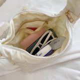 Quilted Winter Padded Shoulder Bag for Women