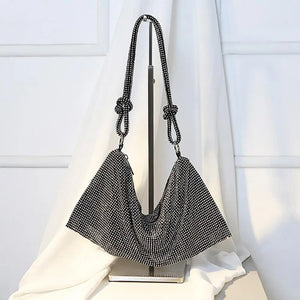 Stylish Single Handle Handbag Lightweight Dinner Bag