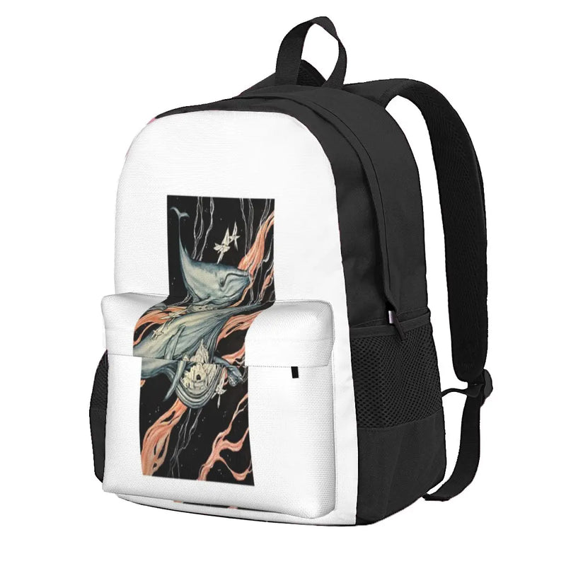 Space Whales Backpacks Men's and Women's Bags