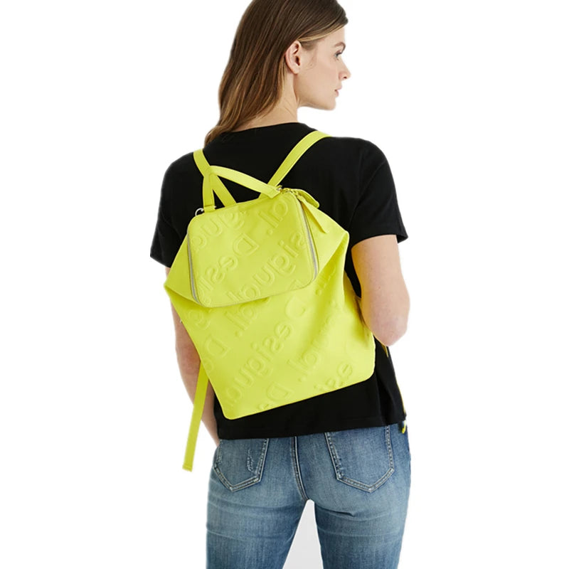 Spain Hollow Backpack Diagonal Cross Bag