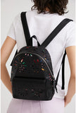 Spain Autumn Winter Hollow Crossbody Backpack