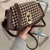 Retro Shoulder Bag Women's Messenger Bag Crossbody Handbag