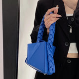 Geometry Pattern Woven Handbag for Women