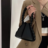 Geometry Pattern Woven Handbag for Women
