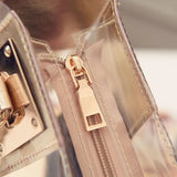 Transparent Jelly Crystal Beach Bag Hand Shoulder Bag
