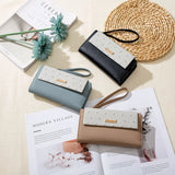 Women's Multi-functional Long Wallet with Wrist Strap