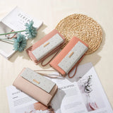 Women's Multi-functional Long Wallet with Wrist Strap