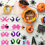 Spider Skull Moon Earring Silicone Molds with Hooks