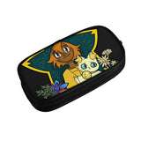 Anime Zipper Pen Bag for School Stationery - Gift