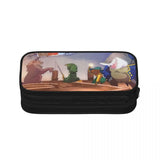 Anime Zipper Pen Bag Student School Stationery Gift