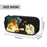 Anime Zipper Pen Bag Student Stationery Case School Supplies