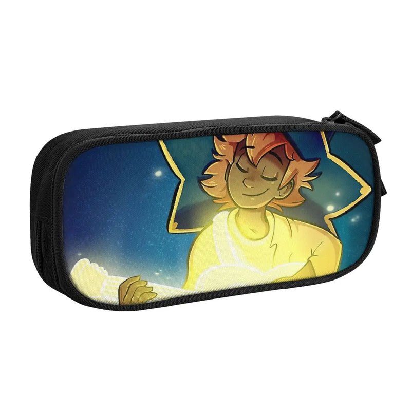 Anime Zipper Pen Bag Stationery Gift