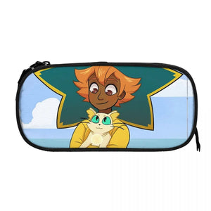 Anime Zipper Pen Bag Student Stationery